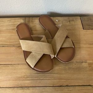 Beige Sandals